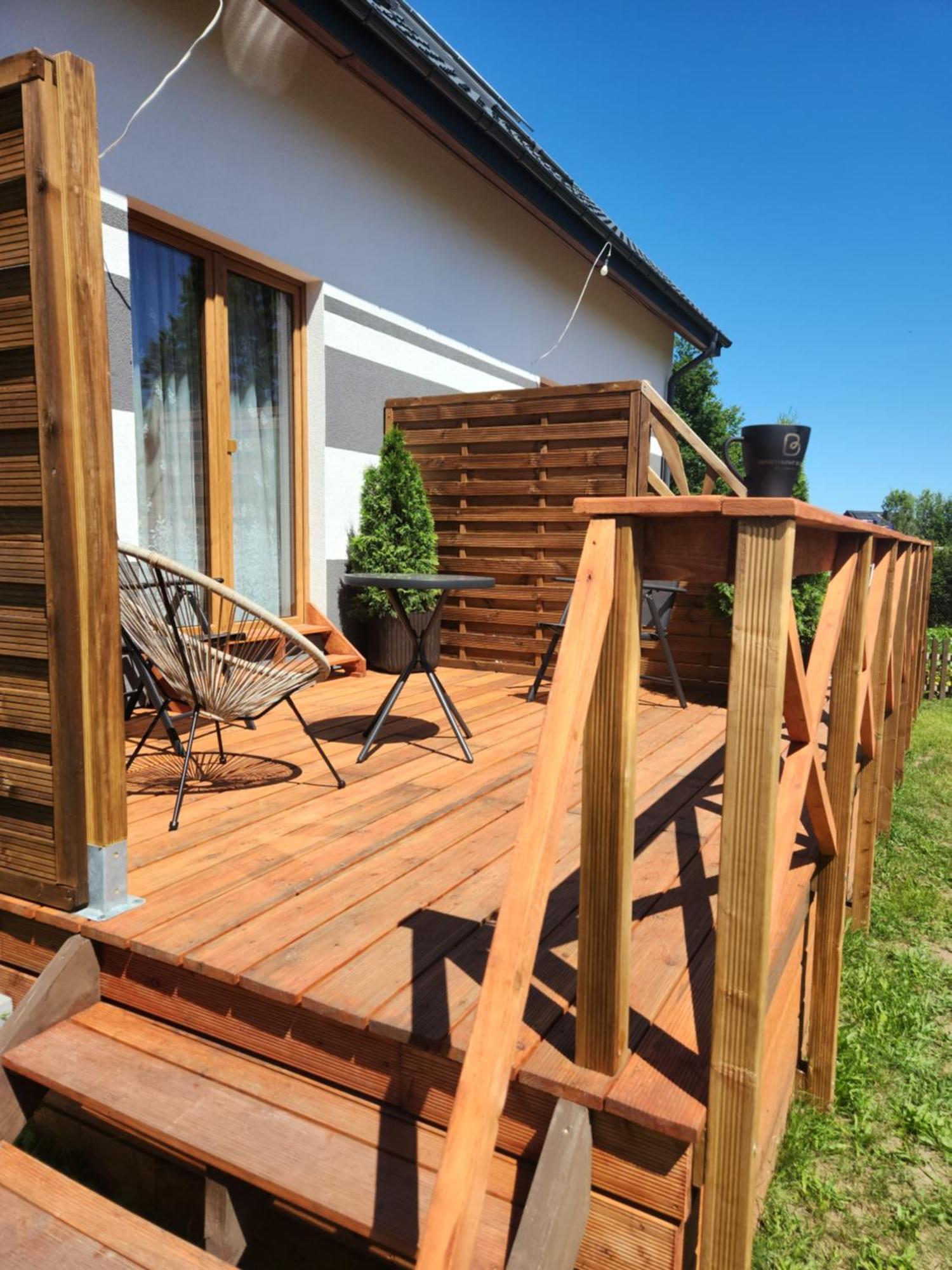 Bursztynowe Wczasy Sasino Apartment Exterior foto