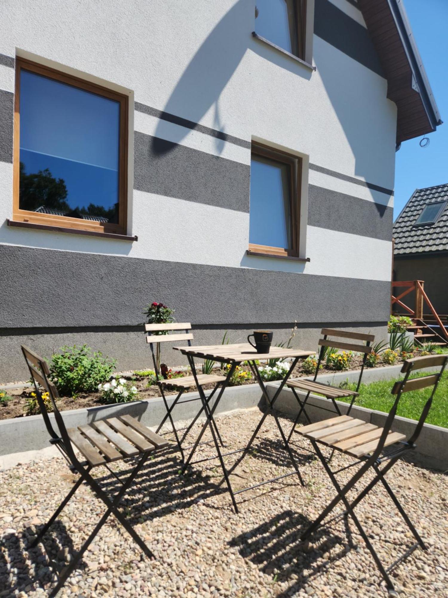 Bursztynowe Wczasy Sasino Apartment Exterior foto